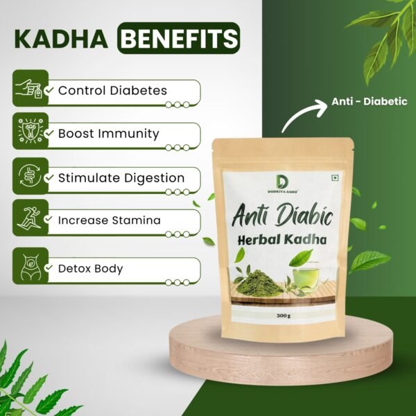 Anti Diabic Herbal Kadha - 2 Packet Combo Offer - Image 4