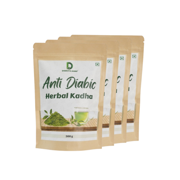 Anti Diabic Herbal Kadha - 4 Packet Combo Offer